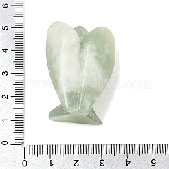 Figurine d'ange en jade xiuyan naturel&nbsp;DJEW-N006-01A-37