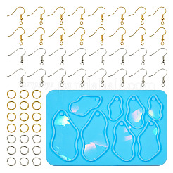 1 Stück Silikonform für Anhänger mit unregelmäßiger Geometrie&nbsp;DIY-TA0005-88