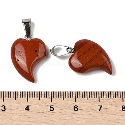 Ciondoli diaspro rosso naturale&nbsp;G-B127-11P-07