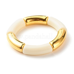 Chunky Acryl Tube Perlen Stretch Armbänder Set für Mädchen Frauen&nbsp;BJEW-JB07319
