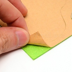 The earth day theme diy erdförmige beutel-kits aus nicht gewebtem stoff cartoon&nbsp;DIY-WH0001-40