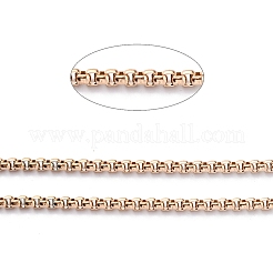Catene a scatola in acciaio inossidabile placcate ionica (ip) 304&nbsp;CHS-H031-01RG