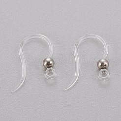 Ganchos de plástico ecológicos para pendientes&nbsp;STAS-K203-03P