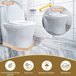 Bordatura impermeabile in plastica pvc&nbsp;AJEW-WH0009-13A