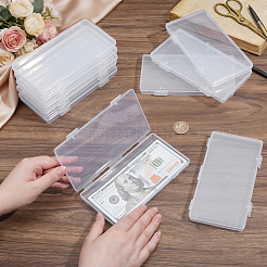 Recipientes de cuentas de plástico con tapa con bisagras&nbsp;CON-WH0133-006
