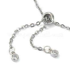 Braccialetti con cursore a maglie bullet in lapislazzuli naturali&nbsp;BJEW-JB09901-04
