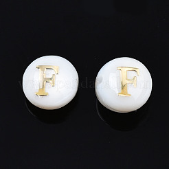 Perles de coquillages naturels d'eau douce&nbsp;SHEL-S278-036F