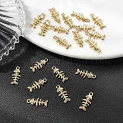 Ciondoli a lisca di pesce in ottone con micro pavé di zirconi cubici Shegrace&nbsp;XGR0163G-109G
