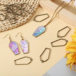 20pcs pendentifs à lunette ouverte en alliage&nbsp;FIND-CA0011-50AB