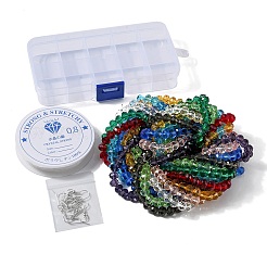 DIY-Set zur Herstellung von Armbändern und Ohrringen&nbsp;DIY-YW0006-90