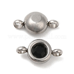 Ciondoli con connettore singolo in strass in acciaio inossidabile 304&nbsp;STAS-E194-13P-03