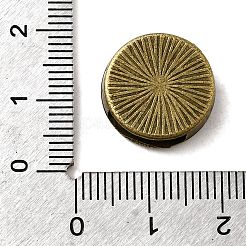 Fascini dello scorrevole della lega di stile tibetano Cabochon&nbsp;X-PALLOY-Q341-04AB-FF