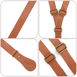 Bretelle regolabili in pelle a forma di y kit fai da te&nbsp;FIND-WH0105-96