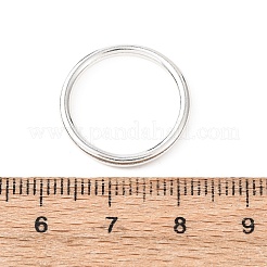 990 Sterling Silber Fingerringe&nbsp;RJEW-Z128-01S-01