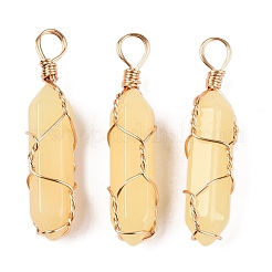 Pendentifs vernissés&nbsp;GLAA-T023-07H