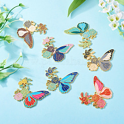 7 pendentif en alliage émaillé de 7 couleurs&nbsp;ENAM-TA0002-71