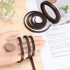 3 cordon plat en cuir pour bijoux&nbsp;WL-GF0001-16D-01