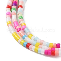 Chapelets de perles vernissées manuelles&nbsp;LAMP-L078-008F