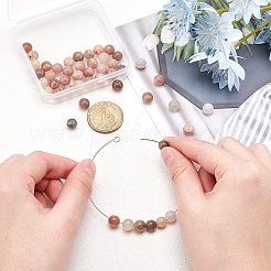 Sunstone naturale fili di perline&nbsp;G-AR0001-76