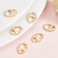 6 pz anelli a molla in ottone&nbsp;KK-BC0009-99