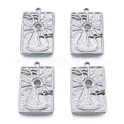 Pendentifs en acier inoxydable 304 anti-ternissement&nbsp;LS-STAS-N098-212P