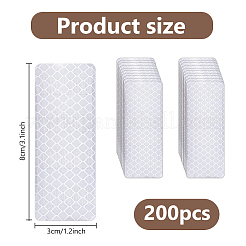Autocollant décoratif réfléchissant en plastique PET pour voiture&nbsp;DIY-WH0671-415A