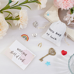 Ensemble de petits sacs cadeaux porte-bonheur à faire soi-même&nbsp;DIY-OC0014-77