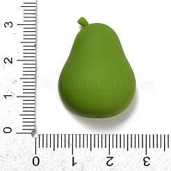 Silikonperlen in Lebensmittelqualität mit Fruchtmotiven&nbsp;SIL-I022-02G