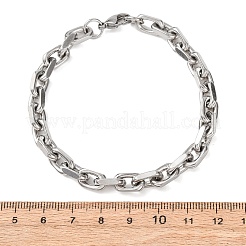 Bracelets à chaîne en acier inoxydable 304 pour femmes et hommes&nbsp;BJEW-F529-04P
