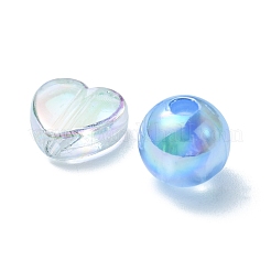 526 Stück 18 transparente Acrylperlen im Stil&nbsp;MACR-YW0002-07