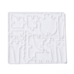 Giraffe DIY Puzzle Silikonformen&nbsp;DIY-G046-20