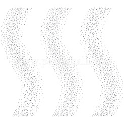 14 feuille de vinyle de transfert HTV avec strass en verre&nbsp;DIY-FG0010-29D