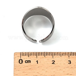201 anneaux de manchette en acier inoxydable&nbsp;LS-RJEW-F190-01P