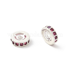 Perles de zircone cubique micro pave en Laiton&nbsp;KK-R216-10B-S02