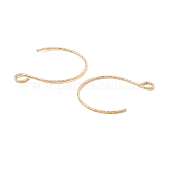 Crochets de boucles d'oreilles en acier inoxydable chirurgical 316 avec placage ionique (IP)&nbsp;STAS-D183-03G-01