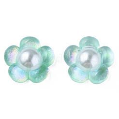Durchscheinende Epoxidharz-Cabochons&nbsp;CRES-N034-30B