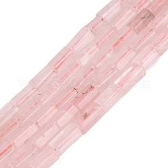 Natürlichen Rosenquarz Perlen Stränge&nbsp;GG-N002-01A-15