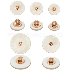 50 bouton à tige en résine à 1 trous&nbsp;BUTT-CY0001-43