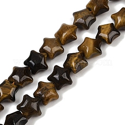 Natürlichen Tigerauge Perlen Stränge&nbsp;LS-G-Z080-A16-8mm