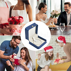 1 Stück Aufbewahrungsboxen für Schmuckarmbänder und Geschenke aus PU-Leder&nbsp;CON-BBC0001-06