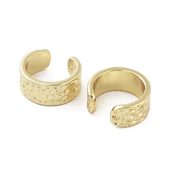Ricerca dell'anello del polsino in ottone con placcatura a cremagliera&nbsp;EJEW-C081-14G