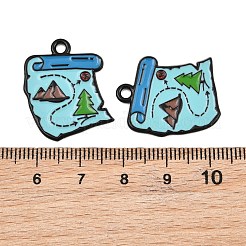Pendentifs en émail en alliage de peinture de cuisson&nbsp;AL-CBA79B7-03EB-01