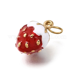 Pendentifs en acier inoxydable 304 émaillés&nbsp;STAS-F359-02A-G