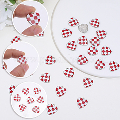 30pcs pendentifs en émail en alliage&nbsp;ENAM-SC0007-61A