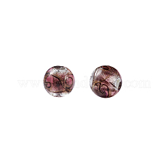 Perline murano con sabbia d'oro fatto a mano&nbsp;LAMP-TAC0001-01G
