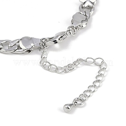Bracelets en laiton plaqués en rack pour femmes&nbsp;BJEW-K244-06C-P