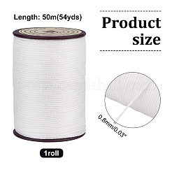 1 rouleau de fil rond en polyester ciré&nbsp;YC-PH0002-37B