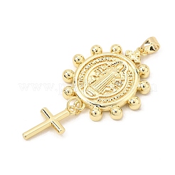 Bronce colgantes grandes&nbsp;KK-CBA459D-02G-03