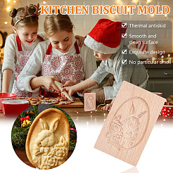 Keksformen aus Buchenholz&nbsp;AJEW-WH0083-59B