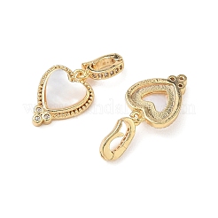 Messing micro pave klare zirkonia anhänger&nbsp;CU-CBA746B-02G